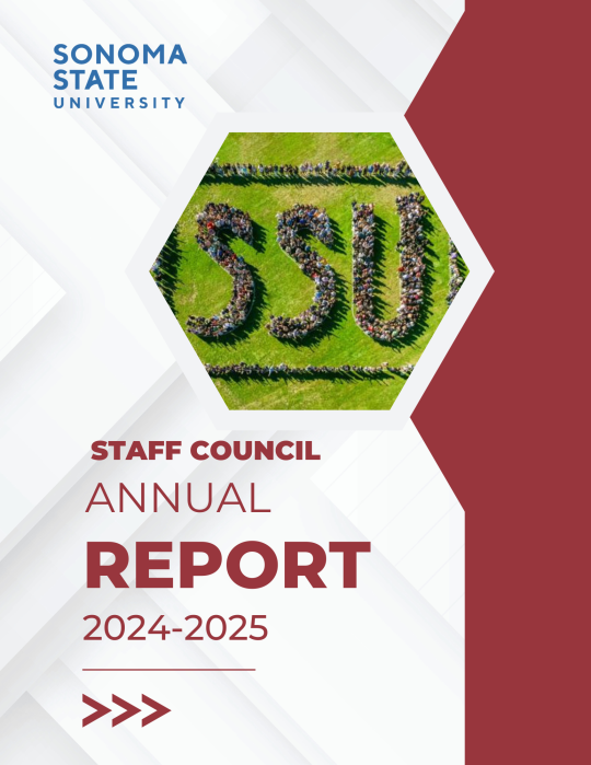 Cover for Staff Council 2024-25 Annual Report