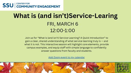 Decorative image of flyer for event