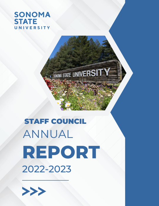 Cover of Staff Council 2022-2023 Annual Report
